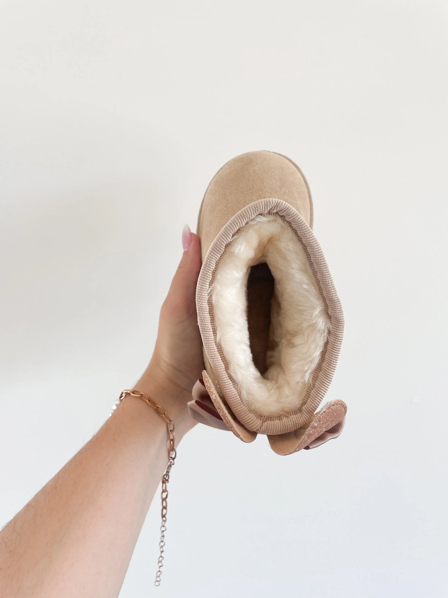 Presentation de dedans, botte toute fourée