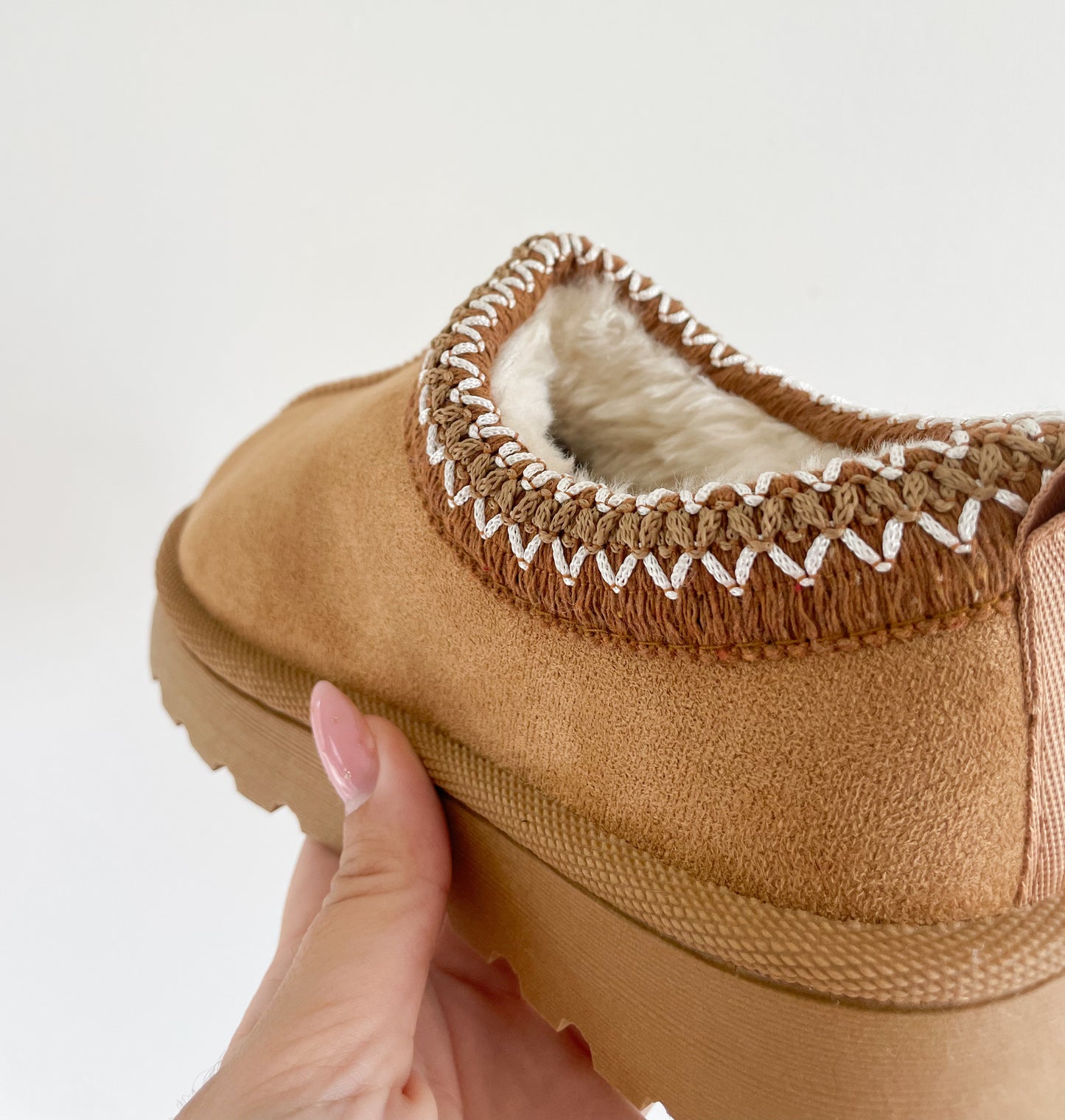 Bottines fourrées camel L'univers magique