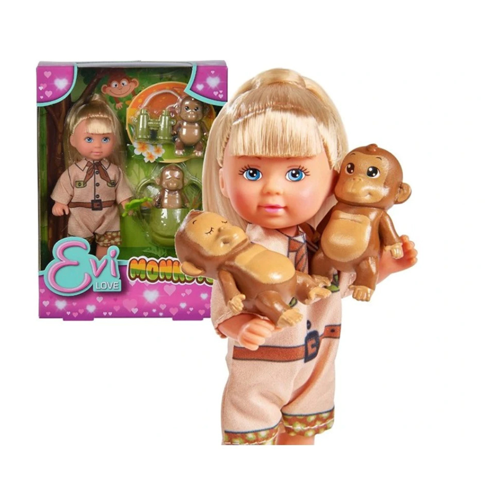 Poupée figurine Monkey Evi Love 12cm