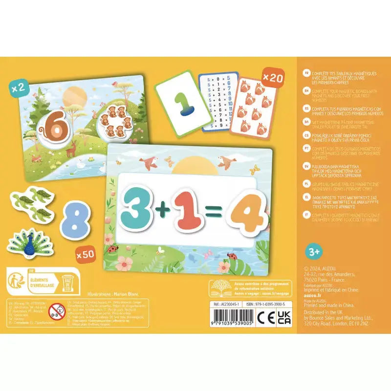 Mon petit coffret aimanté - Mes premiers chiffres L'univers magique
