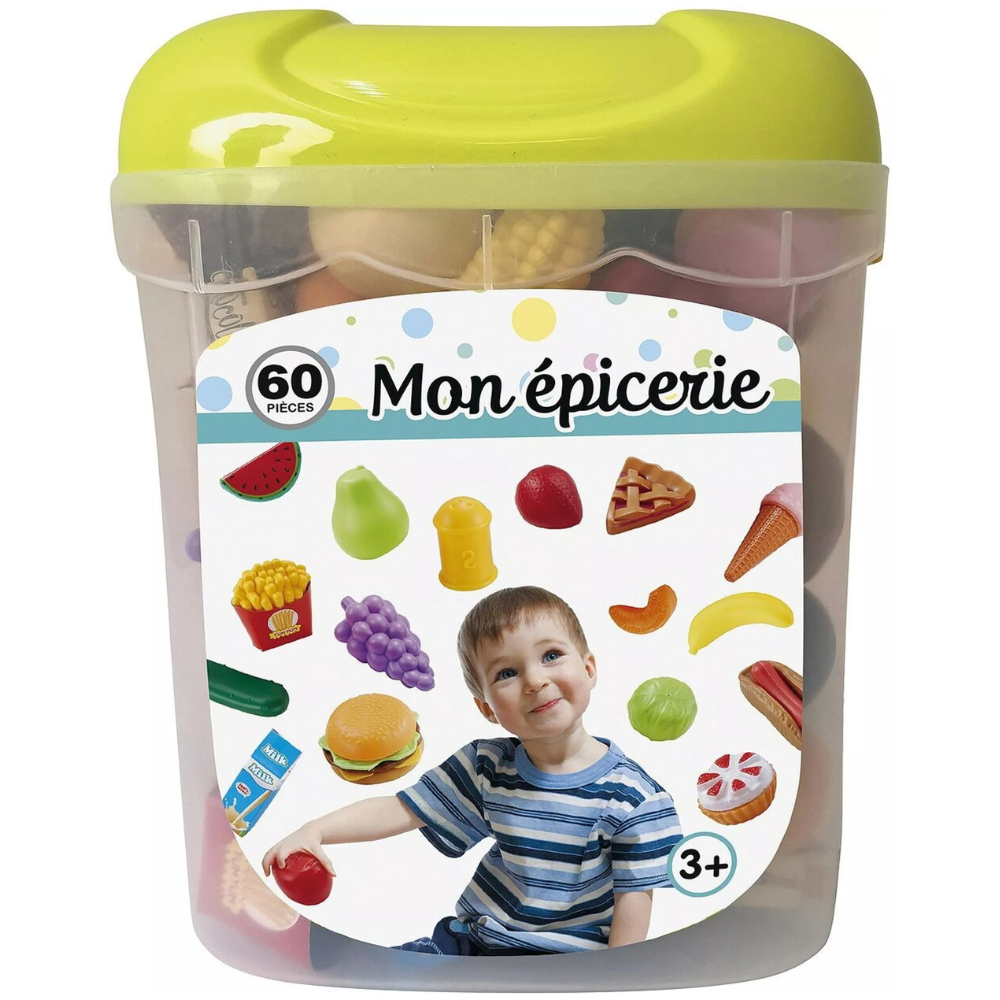 Dinette en plastique - Baril (60 pièce)