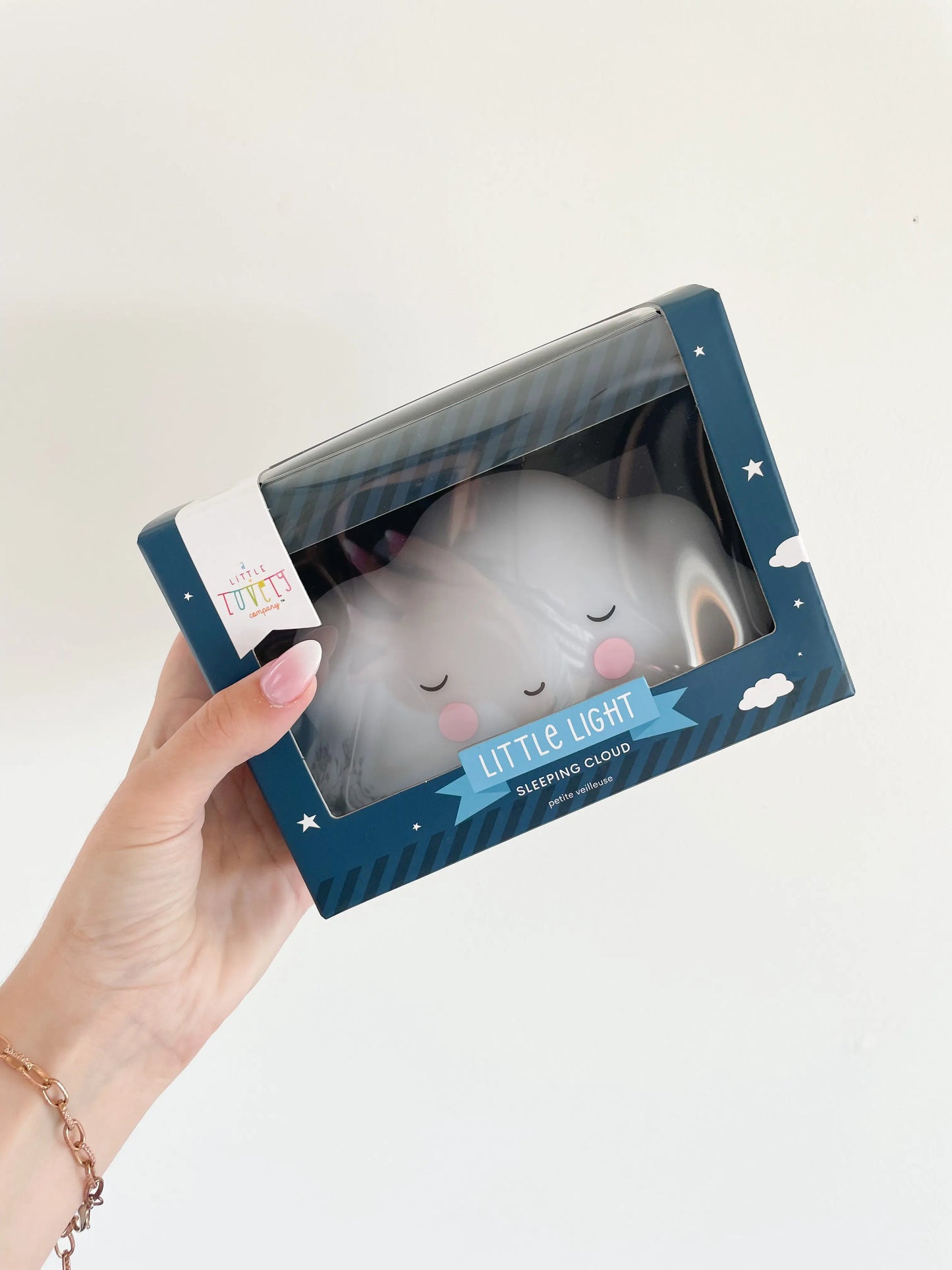 Veilleuse nuage pour enfant dans sa boîte d'emballage - cadeau bébé