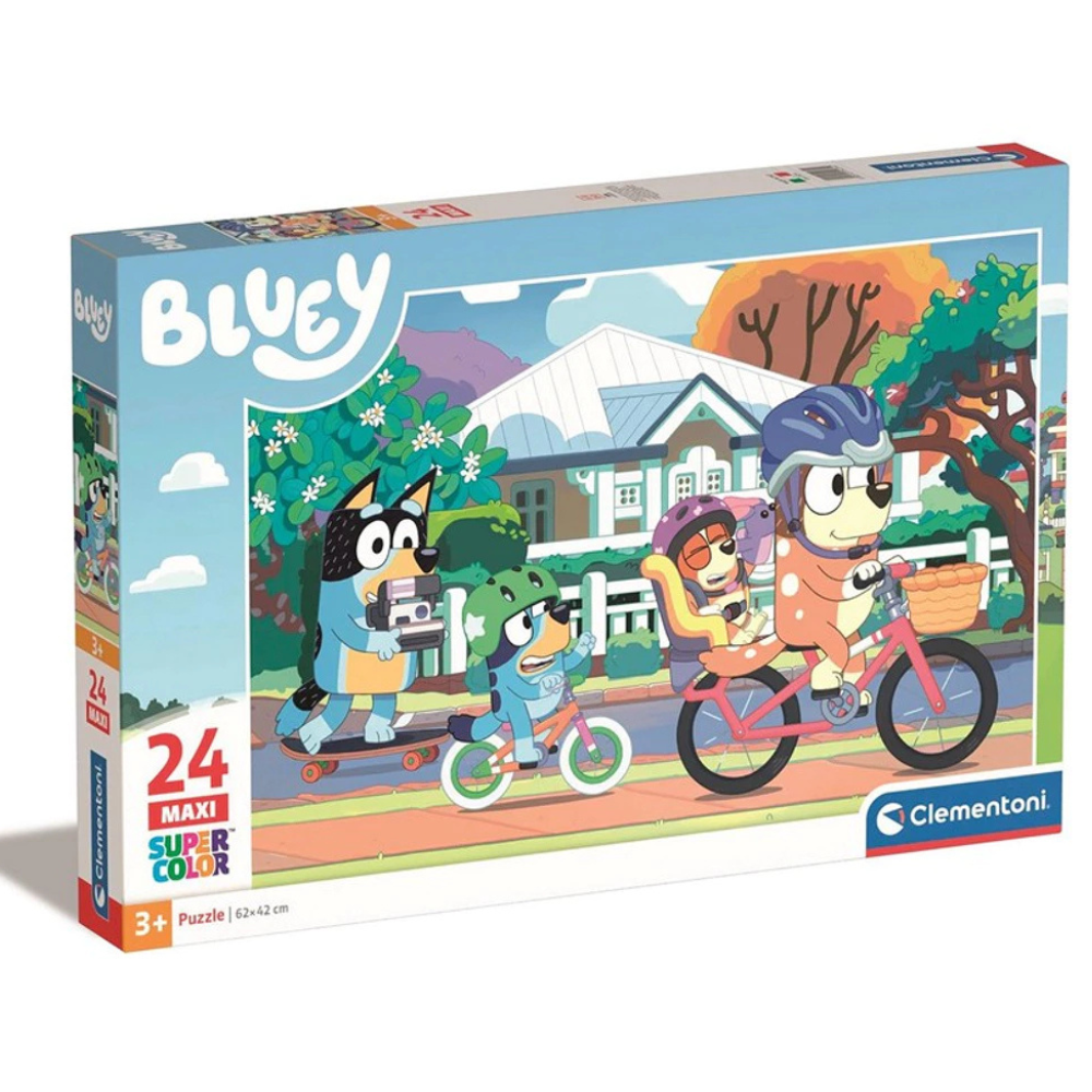 Puzzle Bluey 24 pièces - puzzle éducatif pour enfants dès 3 ans
