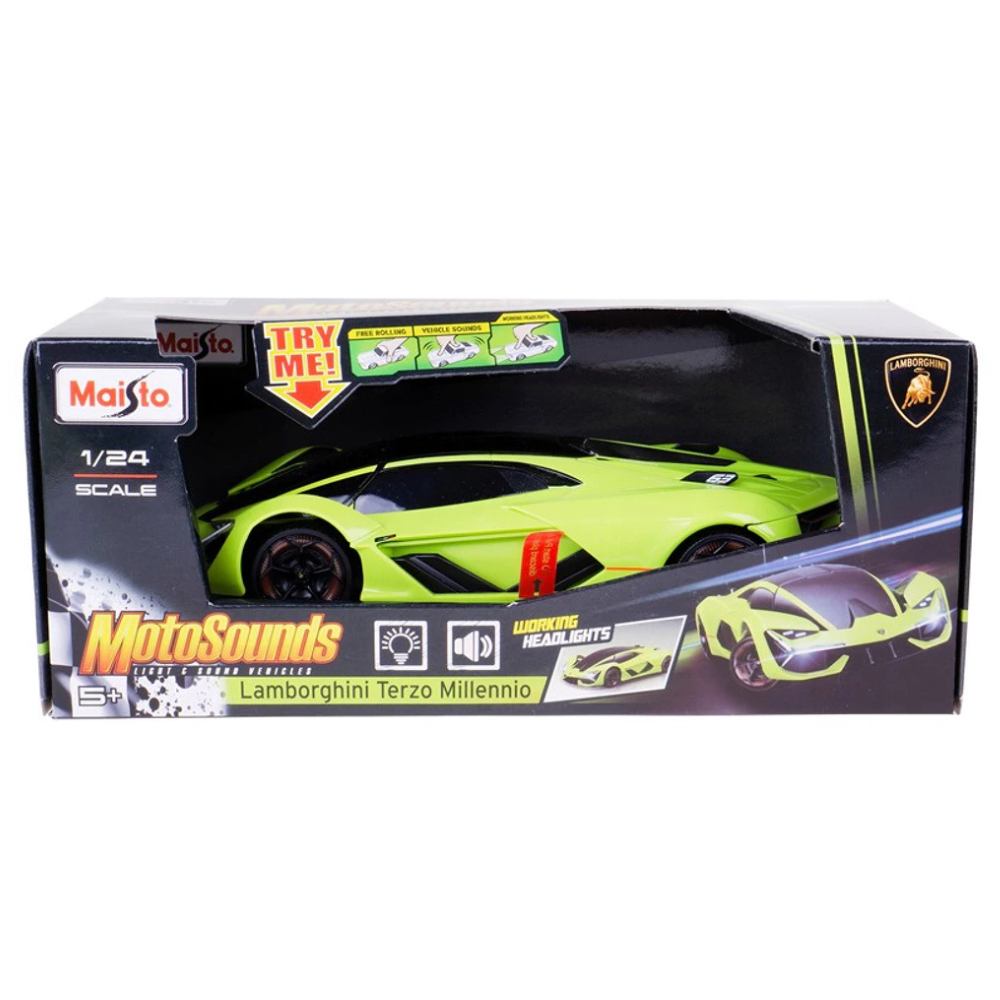 Voiture Lamborghini jouet avec son - modèle sportif réaliste pour enfant
