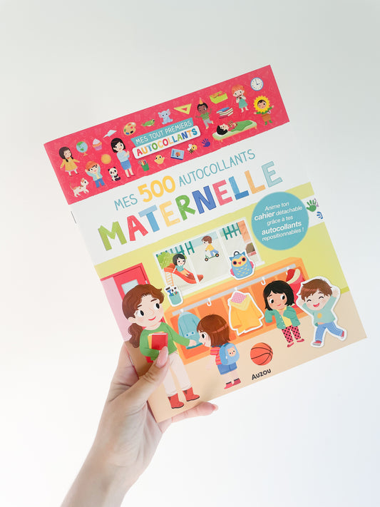 Mes tout premiers autocollants - 500 autocollants - La maternelle Auzou