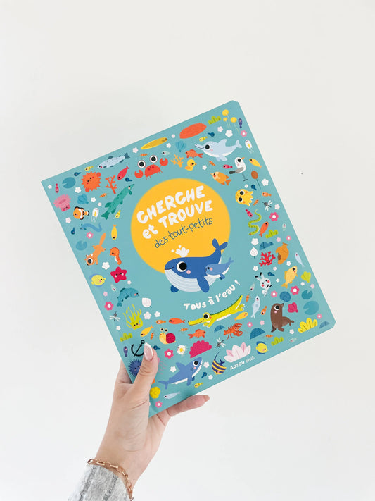 Cherche et trouve des tout petits - Tous à l'eau L'univers magique