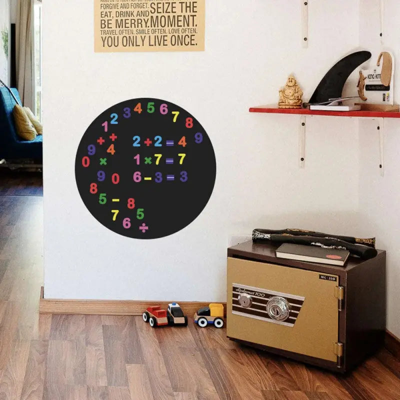 Chiffres magnétiques multicolores - Jeu éducatif - lot de 100 magnets L'univers magique
