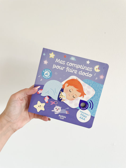 Livre sonore - Mes comptines pour faire dodo Auzou