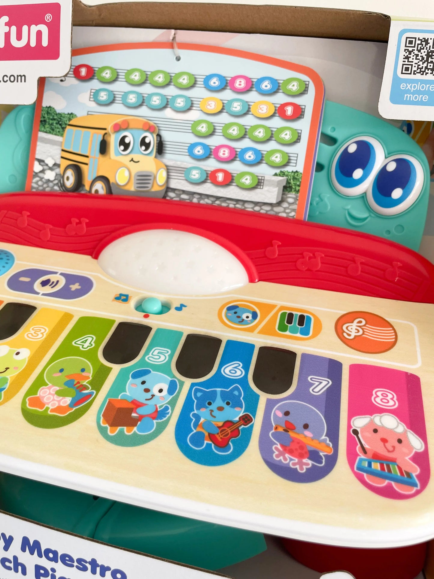 Piano électronique pour bébé L'univers magique
