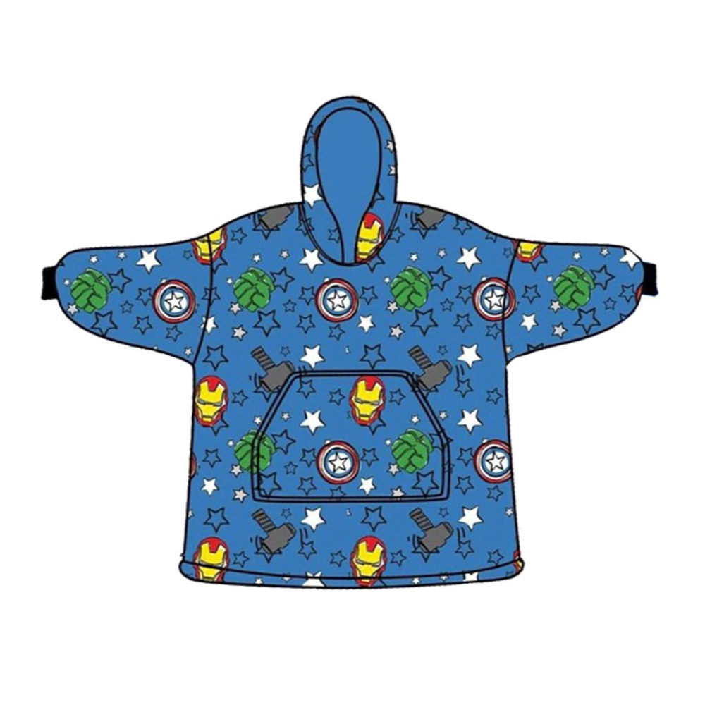 Pull plaid Avengers enfant 7-14 ans