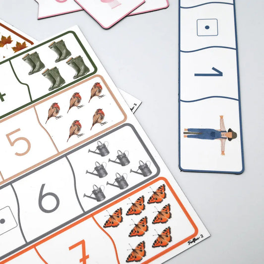 Puzzle magnétique - J'apprends à compter L'univers magique