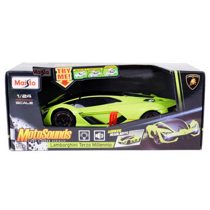 Voiture Lamborghini jouet avec son - modèle sportif réaliste pour enfant